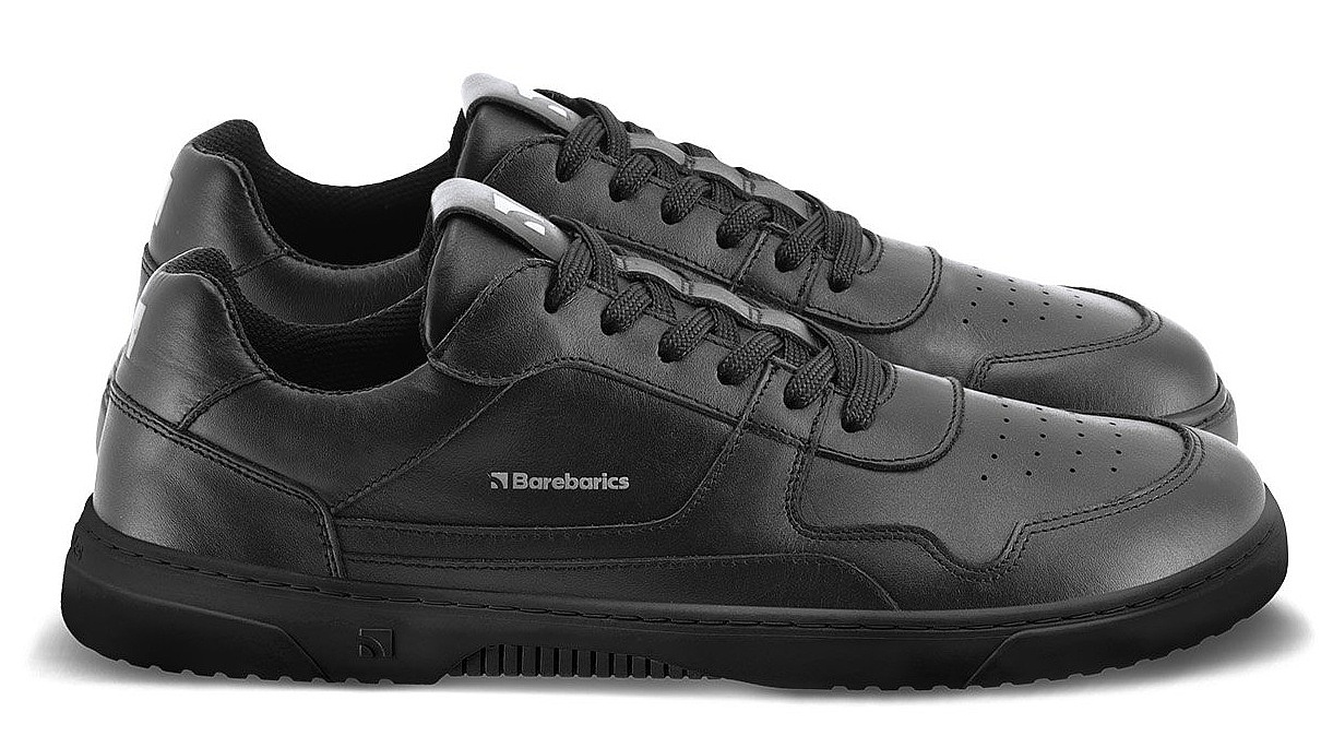 chaussures Barebarics Zing - Black/Leather