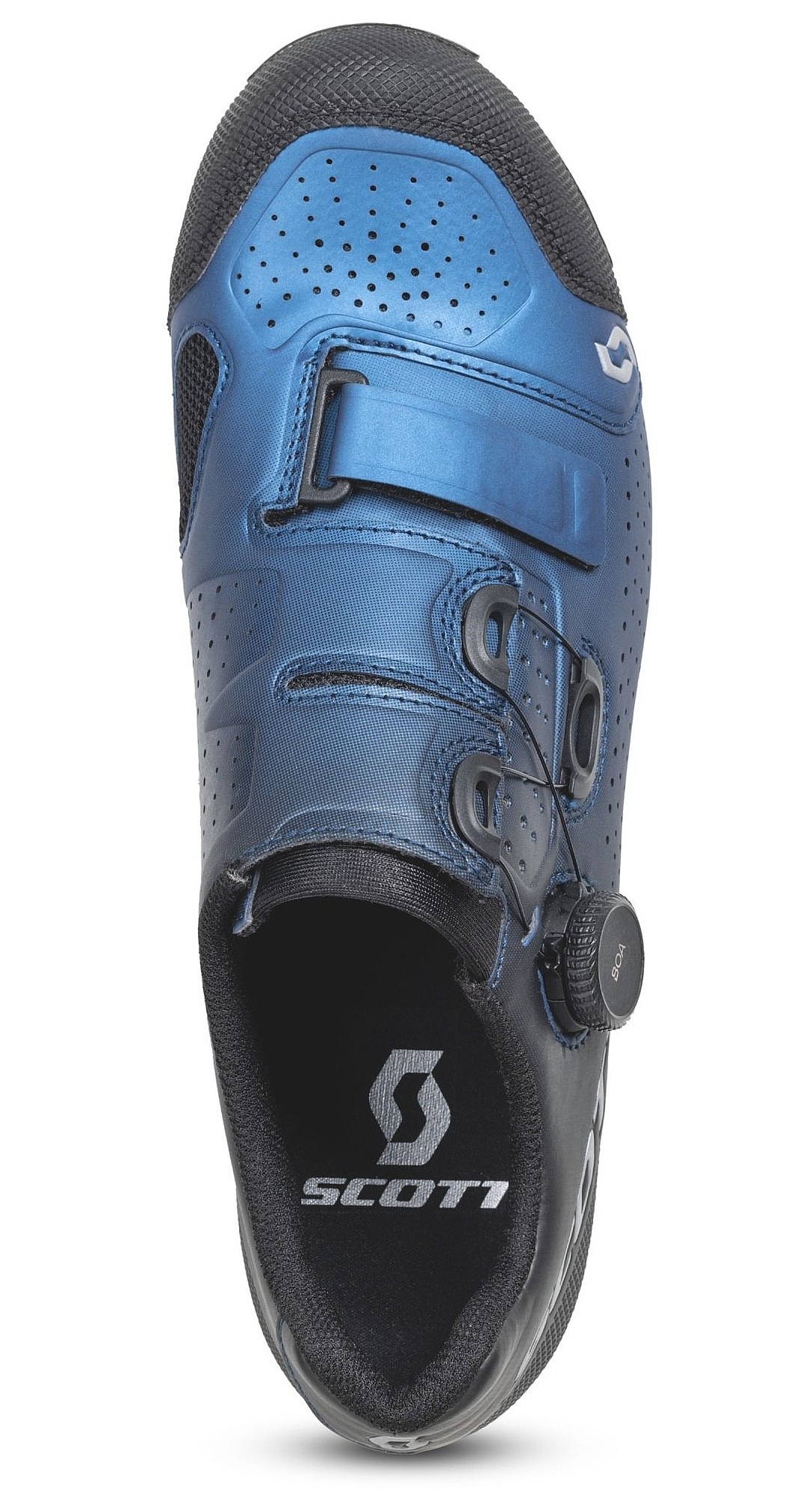 boty Scott MTB Team Boa - Black Fade/Metallic Blue