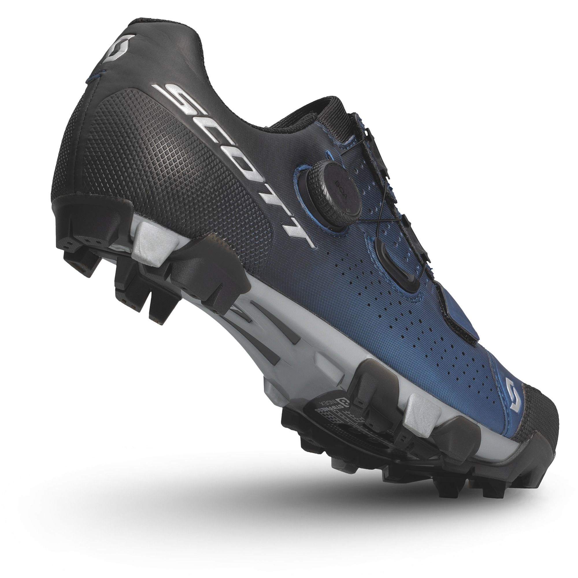 boty Scott MTB Team Boa - Black Fade/Metallic Blue
