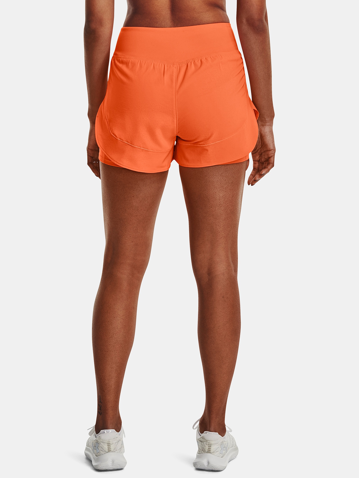 shorts Under Armour Train Anywhere 2 In 1 - Orange Blast/Reflective - women´s