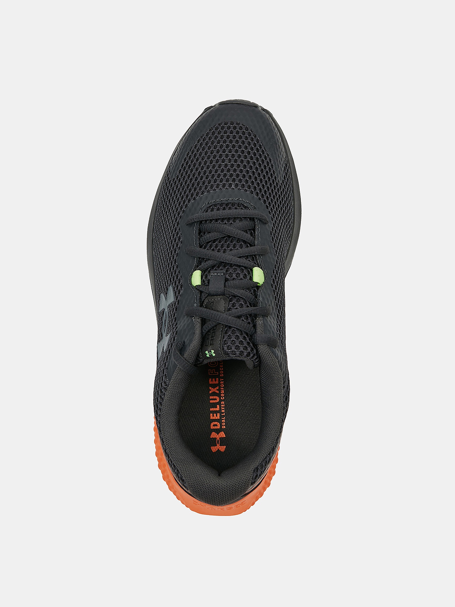 chaussures Under Armour Charged Rogue 3 - Jet Gray/Blaze Orange - men´s