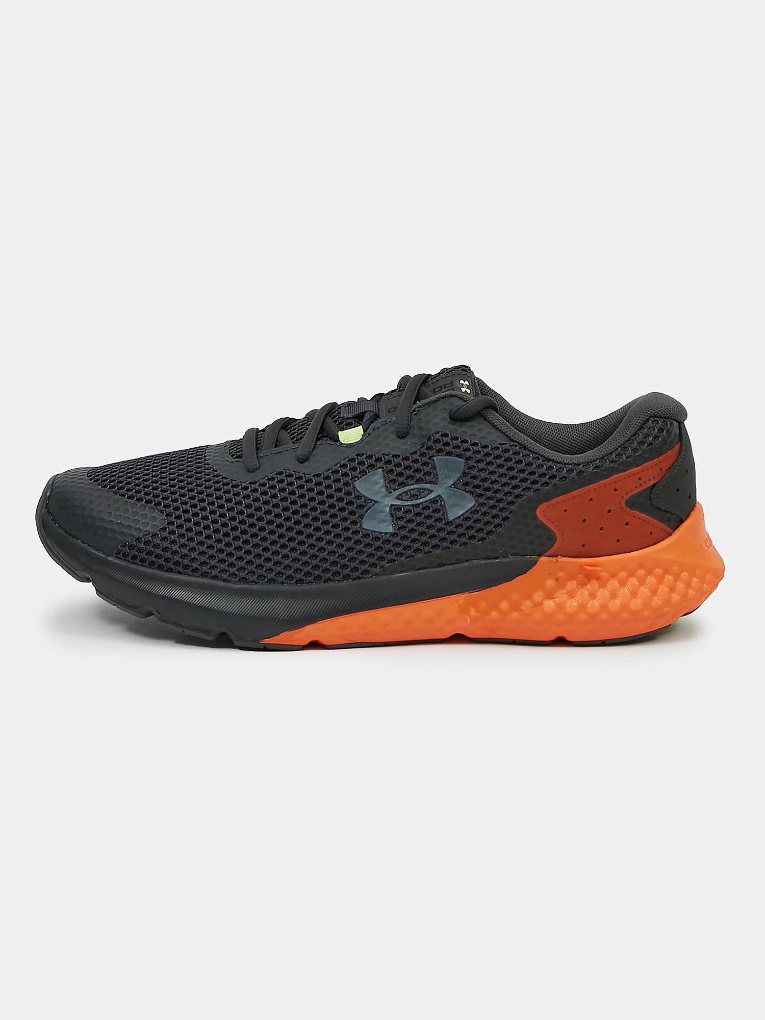 chaussures Under Armour Charged Rogue 3 - Jet Gray/Blaze Orange - men´s