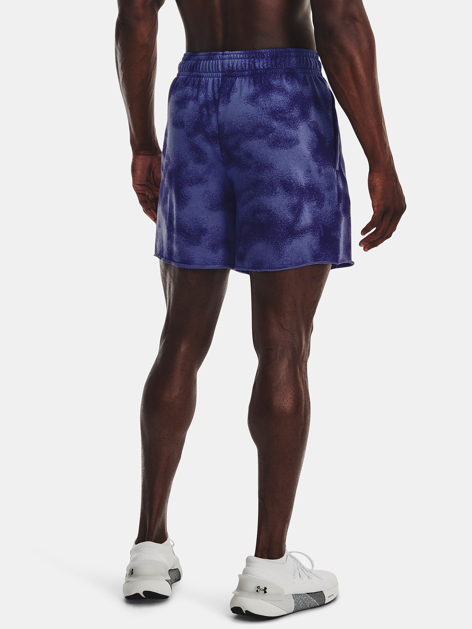 shorts Under Armour Rival Terry 6in - Sonar Blue/Deep Periwinkle - men´s