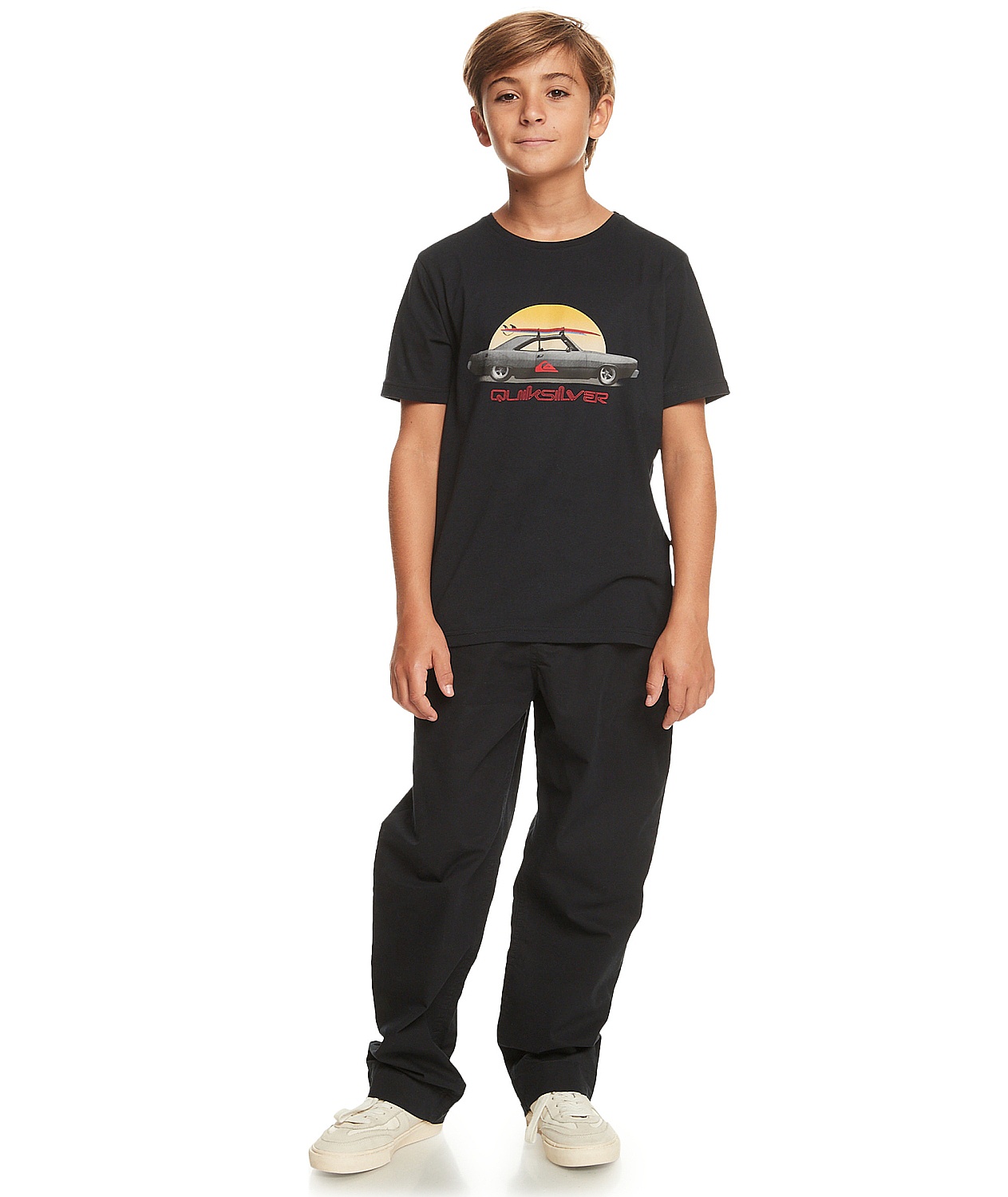 tričko Quiksilver Qs Steel - KVJ0/Black
