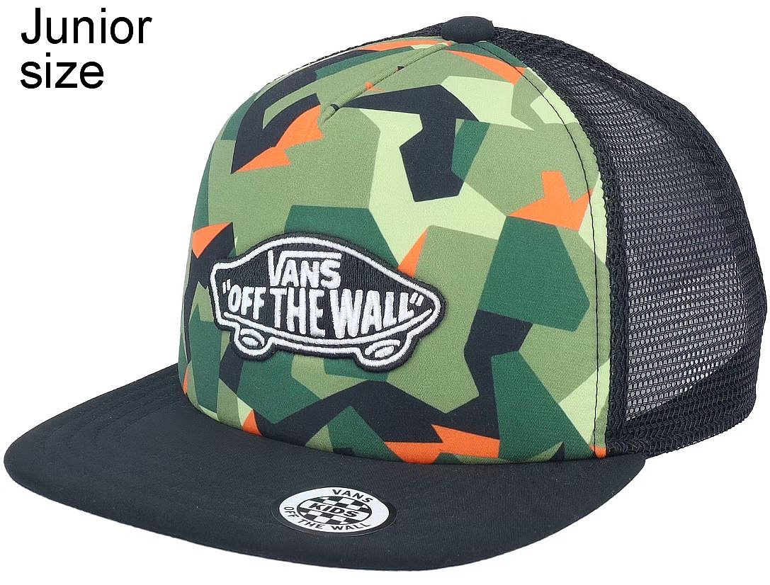 kšiltovka Vans Classic Patch Plus Trucker Youth - Grape Leaf/Black one size