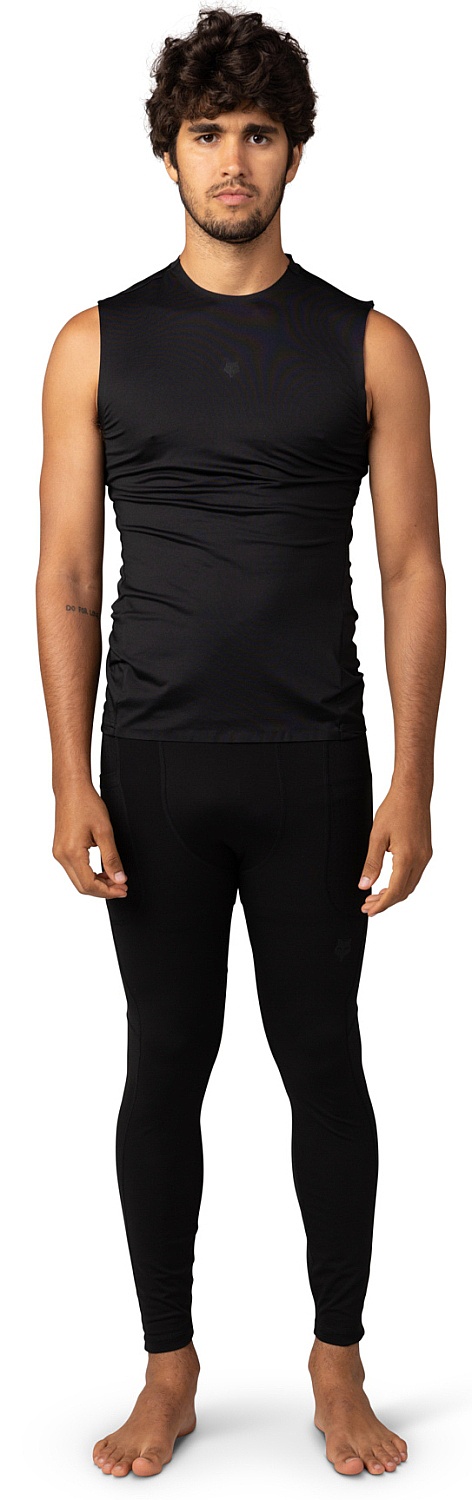 jambières Fox Tecbase Compression - Black - men´s