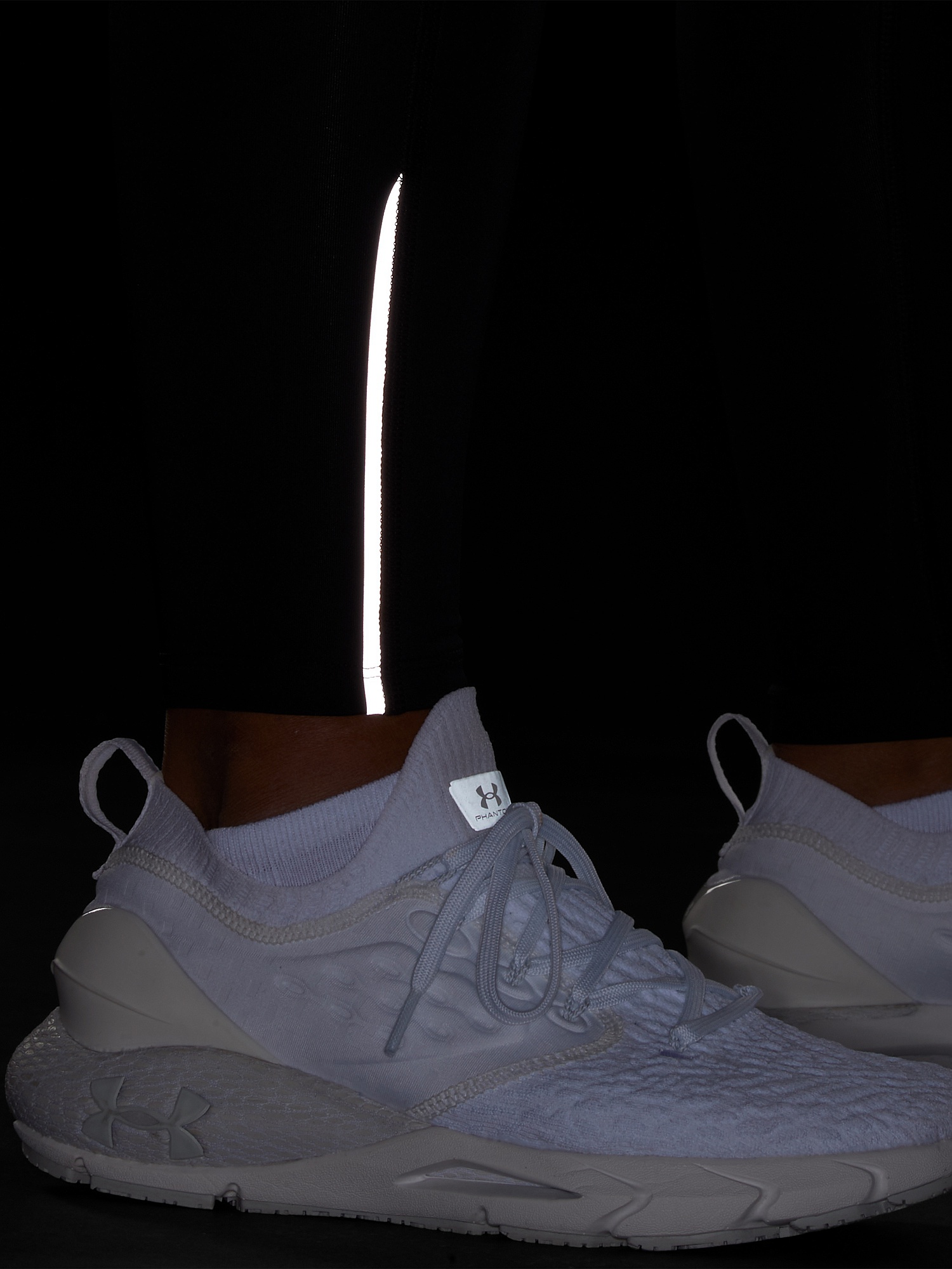 jambières Under Armour Fly Fast 3.0 Tight - Black/Reflective - women´s