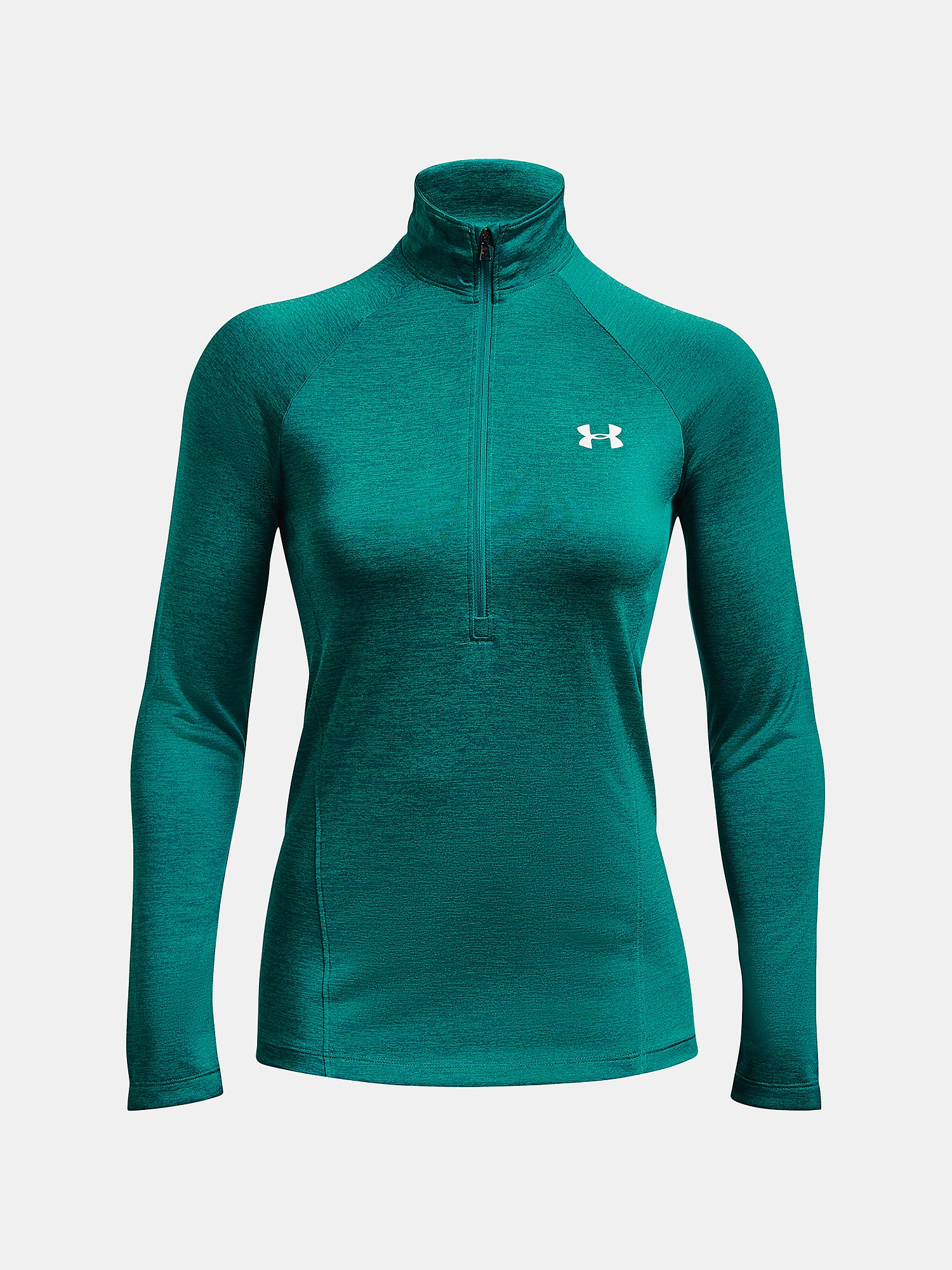 T-shirt Under Armour Tech Twist LS - Coastal Teal/Metallic Silver