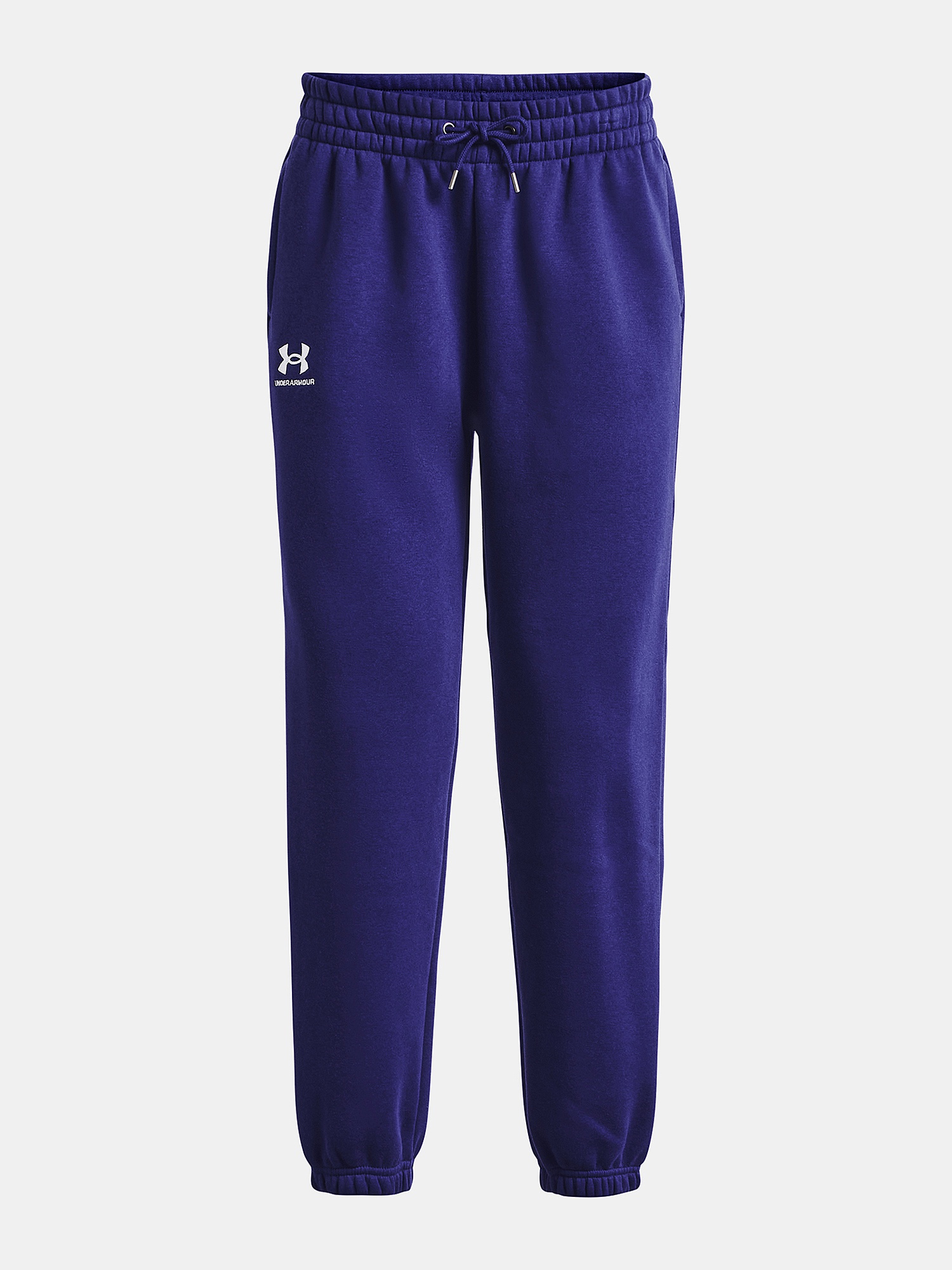 tepláky Under Armour Essential Fleece - Sonar Blue/White