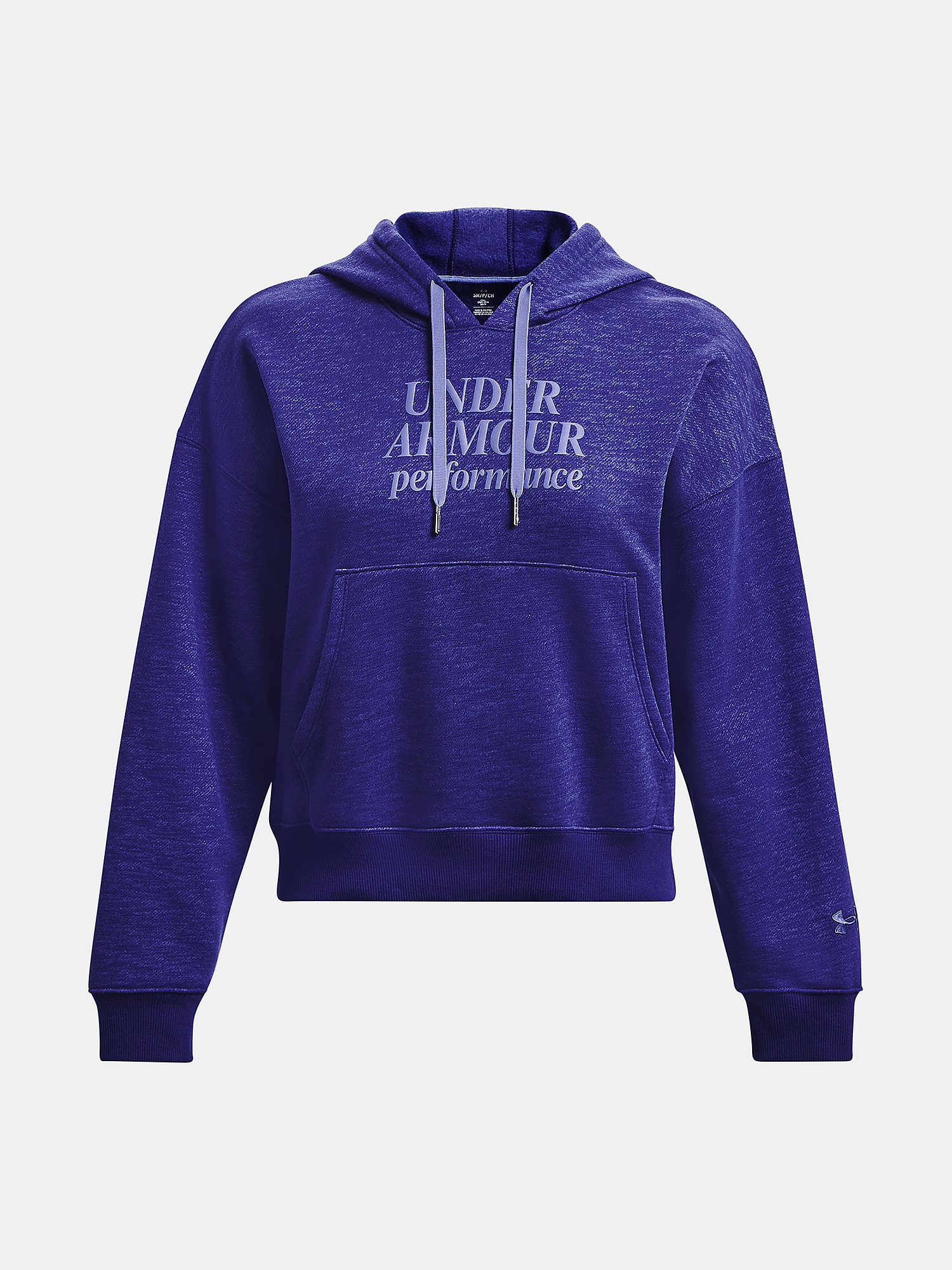 sweat-shirt Under Armour Essential Script - Sonar Blue/Baja Blue - women´s