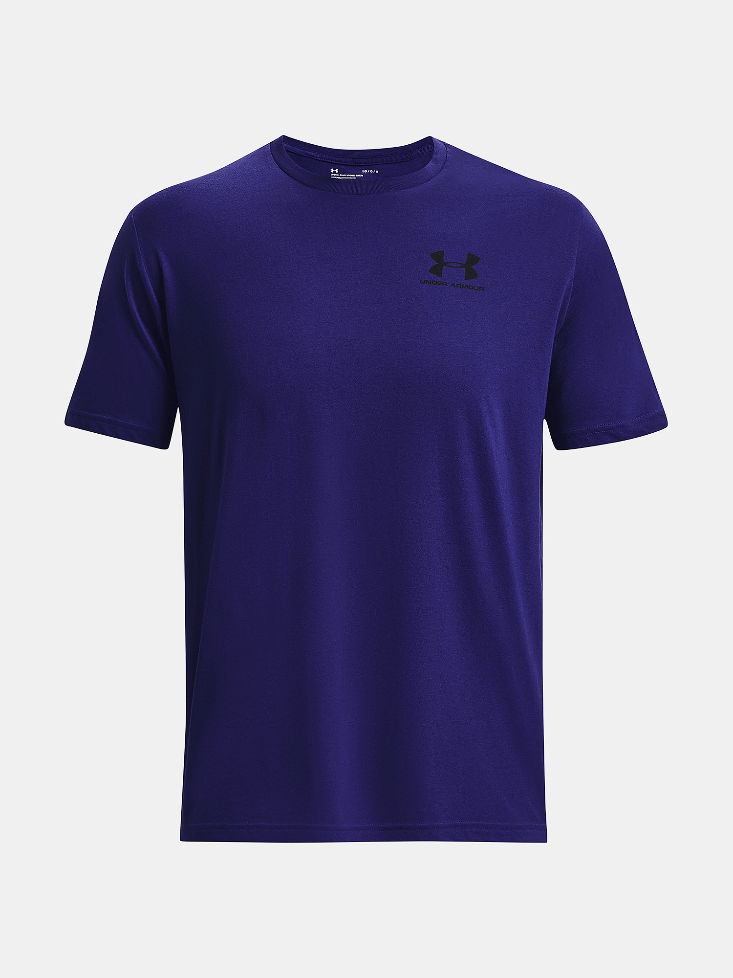 T-shirt Under Armour Sportstyle Left Chest - Sonar Blue/Black - men´s