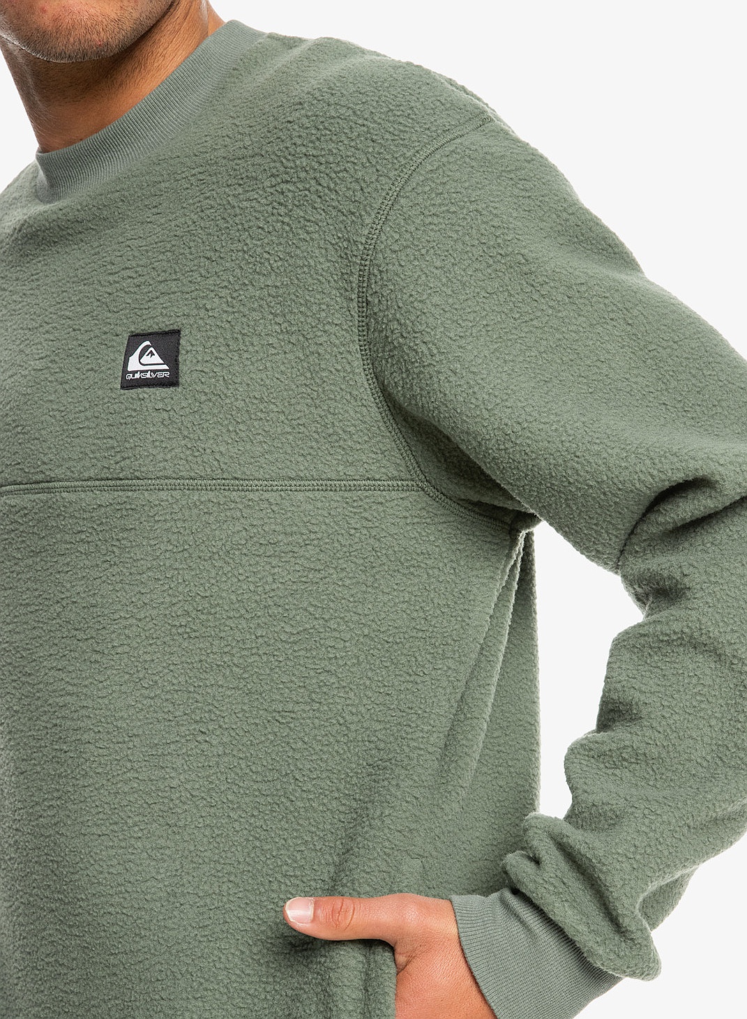 sweat-shirt Quiksilver Ocean View Crew - GNB0/Laurel Wreath - men´s