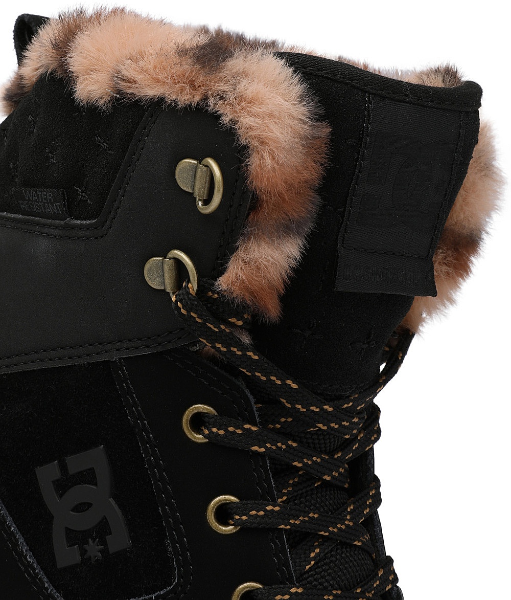shoes DC Manteca 4 Boot - DKL/Dk Chocolate/Leopard - women´s