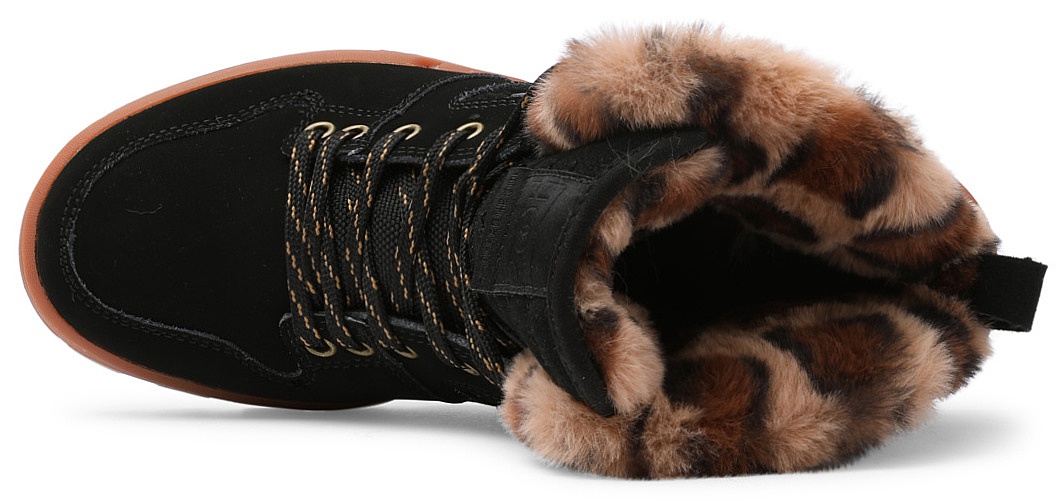 shoes DC Manteca 4 Boot - DKL/Dk Chocolate/Leopard - women´s
