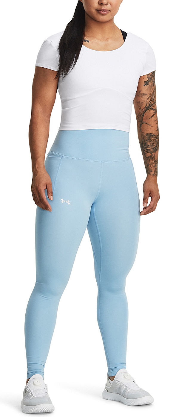 jambières Under Armour Meridian Ultra High Rise Test - Blizzard/White - women´s