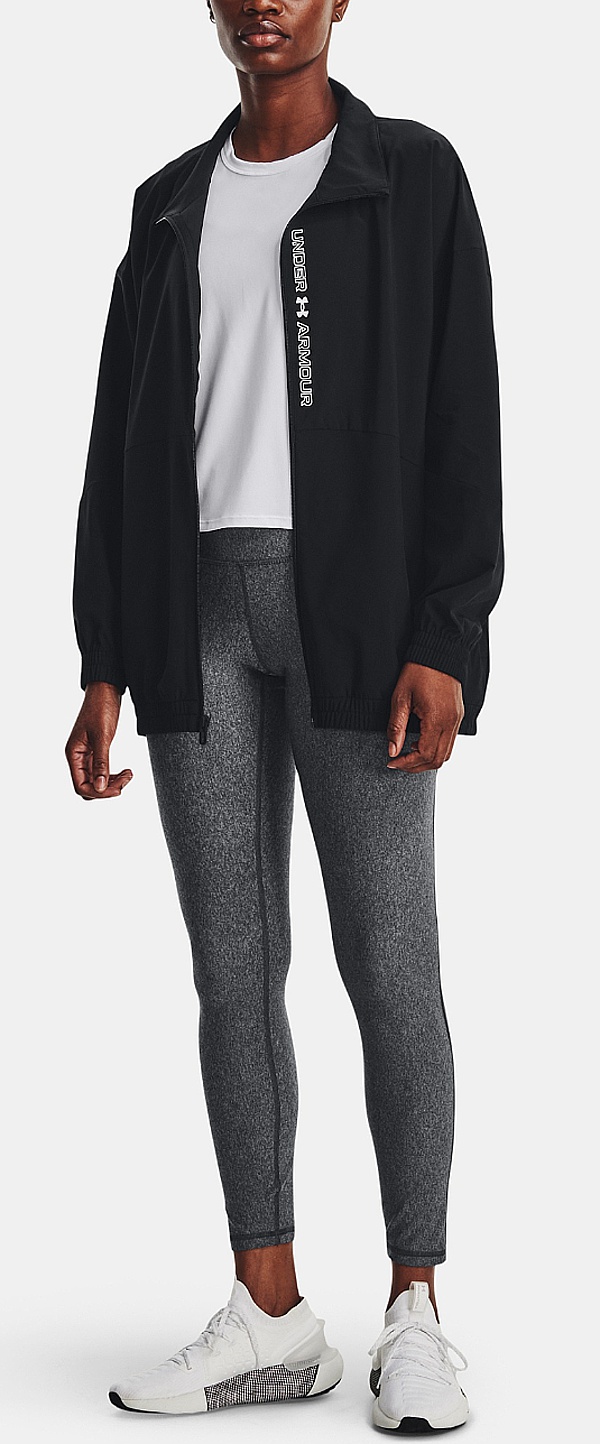 veste Under Armour Woven Oversized - Black/White - women´s