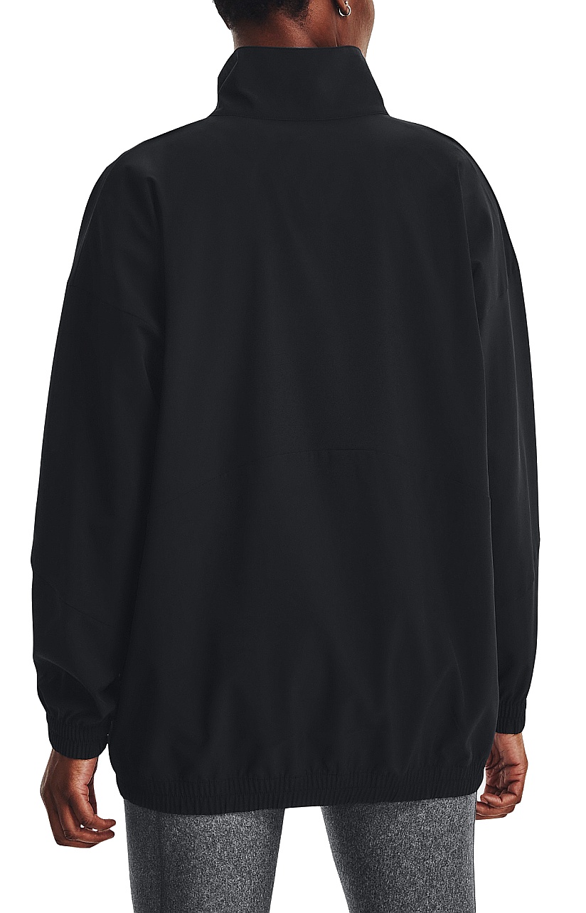 veste Under Armour Woven Oversized - Black/White - women´s