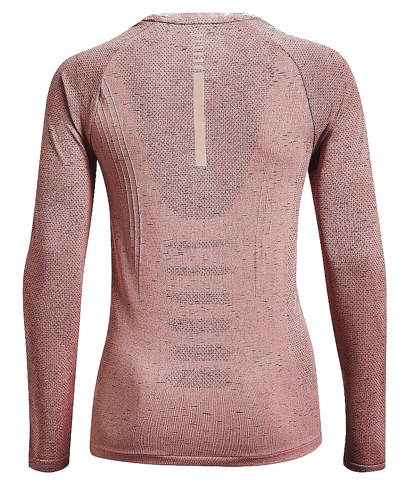 T-shirt Under Armour Seamless Run LS - Retro Pink