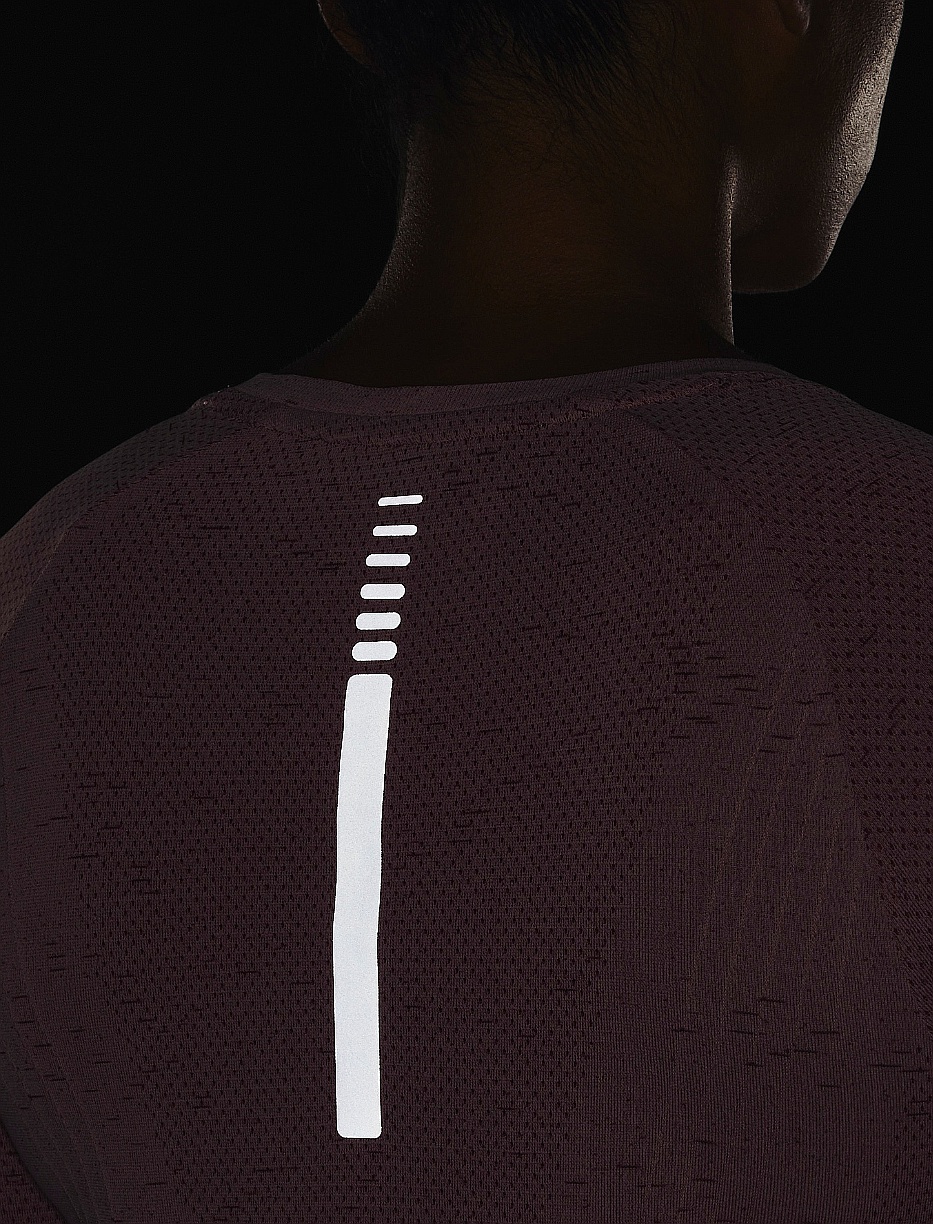 T-shirt Under Armour Seamless Run LS - Retro Pink