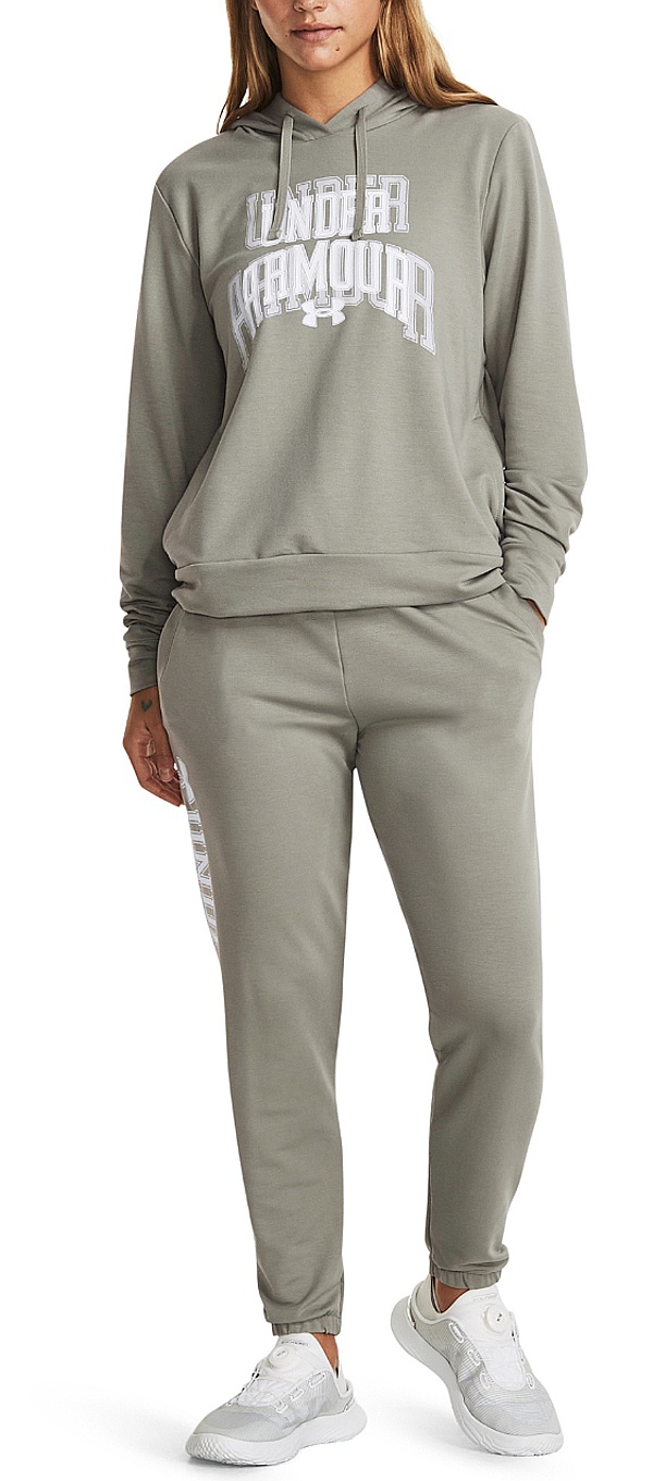 sweat-shirt Under Armour Rival Terry Graphic - Green - women´s