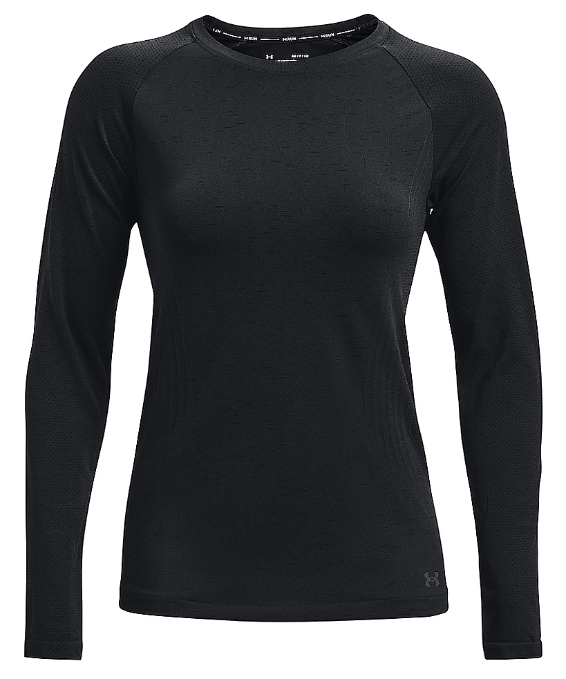 T-shirt Under Armour Seamless Run LS - Black
