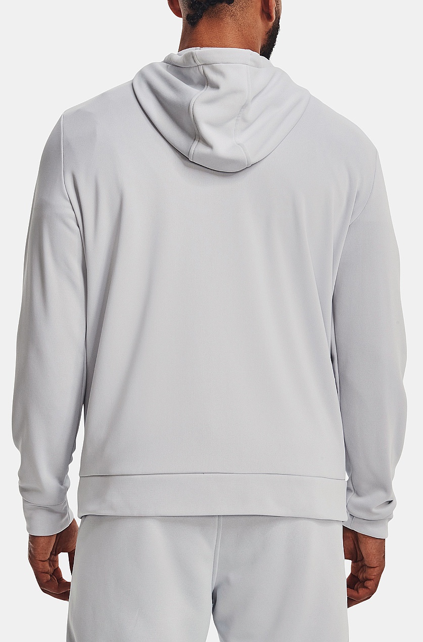 mikina Under Armour Armour Fleece Zip - Halo Gray/Black
