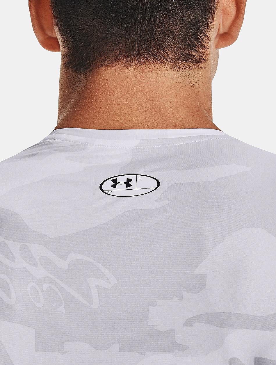 T-Shirt Under Armour HeatGear Iso-Chill Compression Printed - White - men´s