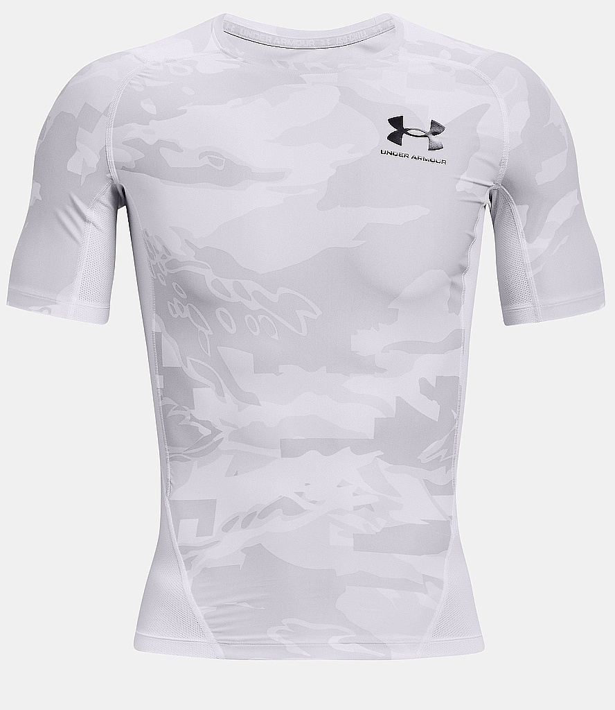 T-Shirt Under Armour HeatGear Iso-Chill Compression Printed - White - men´s