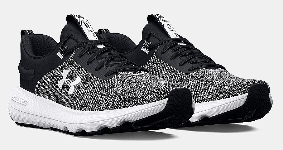 chaussures Under Armour Charged Revitalize - Black/White - women´s