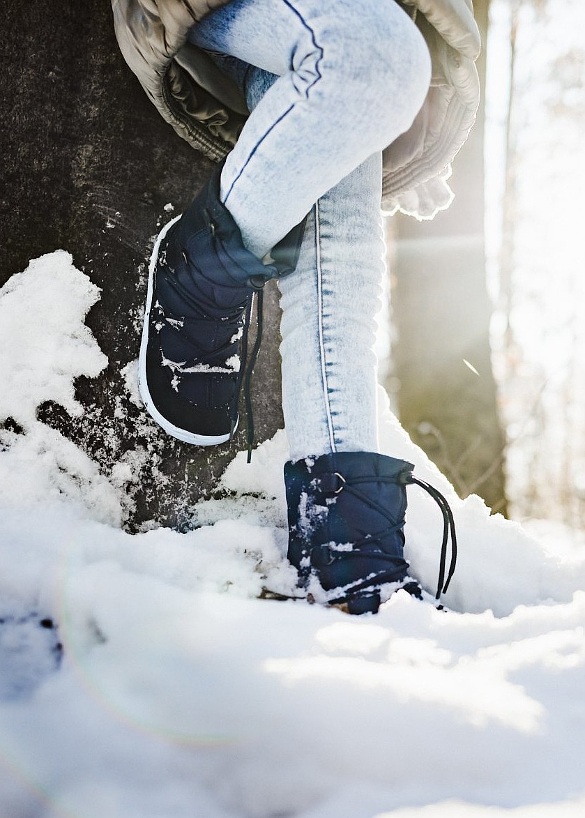 buty dziecięce Be Lenka Snowfox Kids 2.0 - Dark & Light Blue