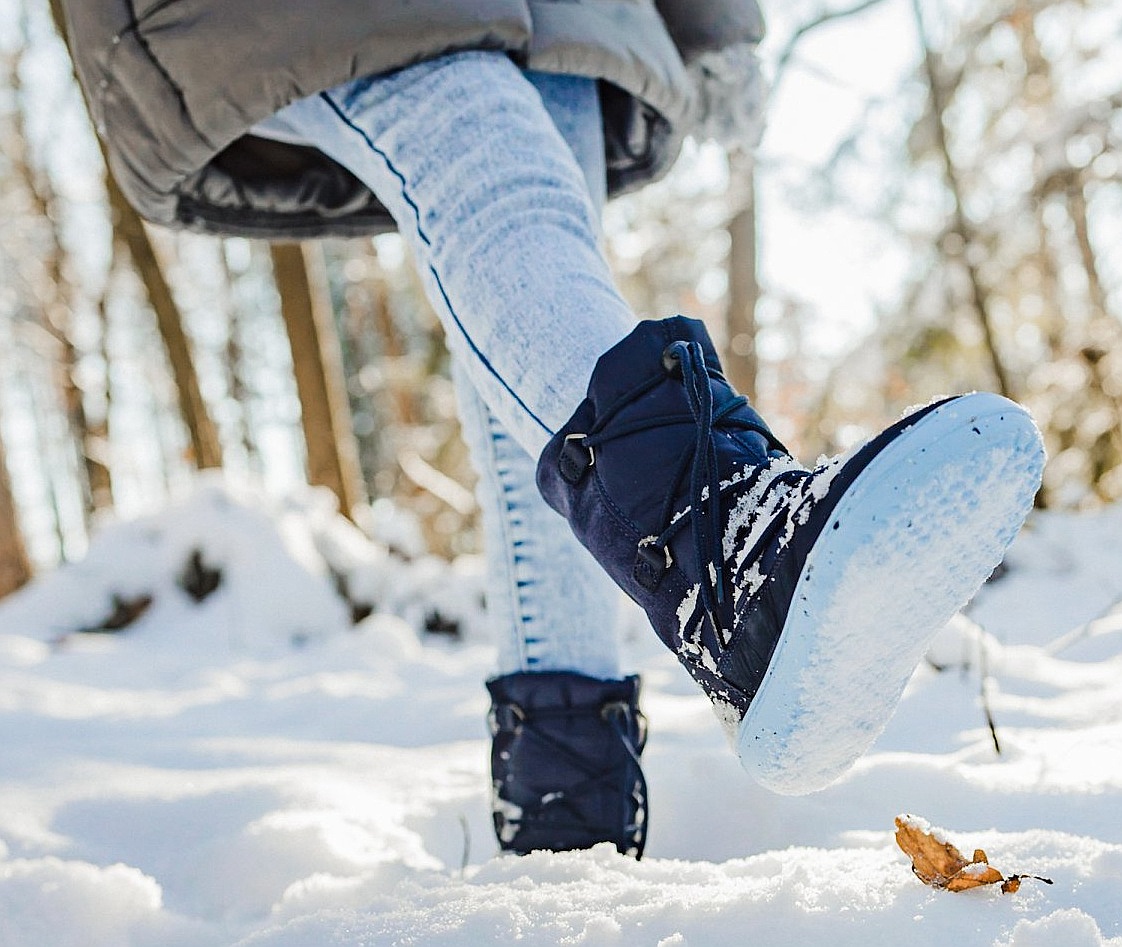 buty dziecięce Be Lenka Snowfox Kids 2.0 - Dark & Light Blue