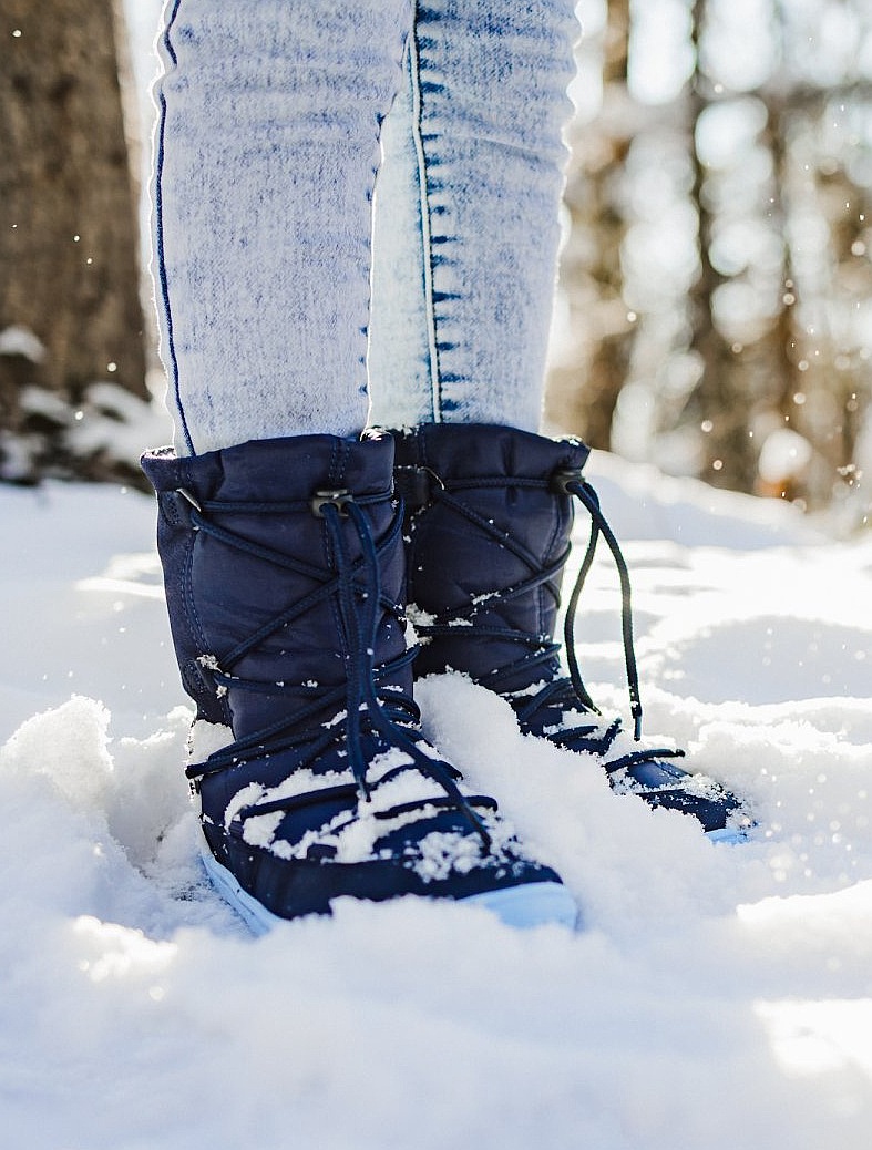 buty dziecięce Be Lenka Snowfox Kids 2.0 - Dark & Light Blue