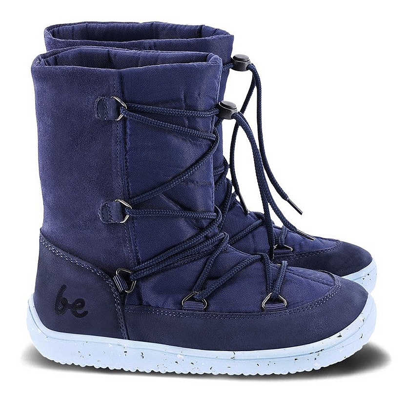 buty dziecięce Be Lenka Snowfox Kids 2.0 - Dark & Light Blue