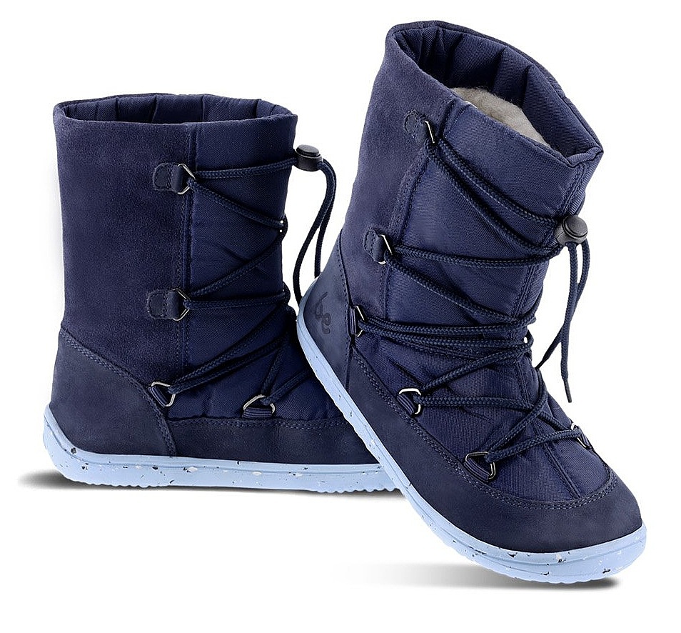 buty dziecięce Be Lenka Snowfox Kids 2.0 - Dark & Light Blue