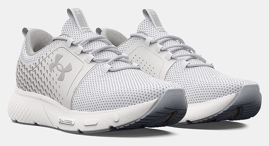 chaussures Under Armour Charged Decoy - White/Halo Gray - women´s