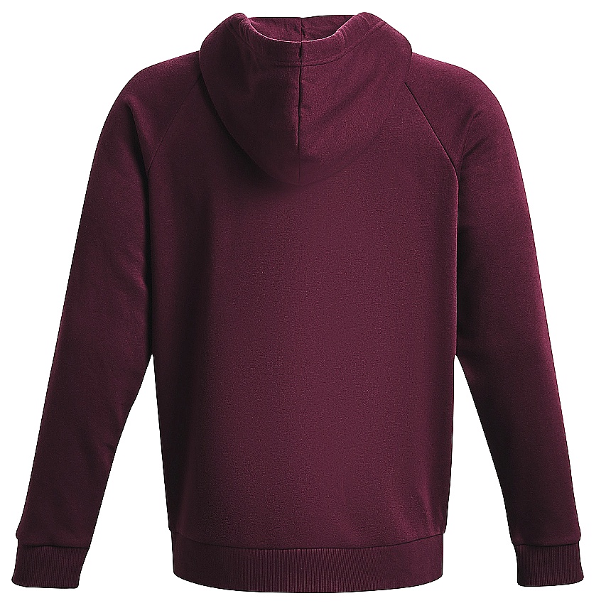 sweat-shirt Under Armour Rival Fleece Hoodie Zip - Dark Maroon/White - men´s