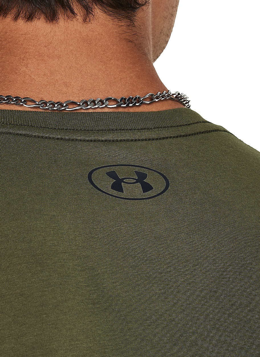 T-shirt Under Armour Branded Gel Stack - Marine OD Green/Black - men´s