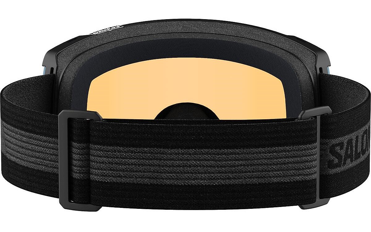 masque de ski  Salomon S/View - Black/Light Blue S1