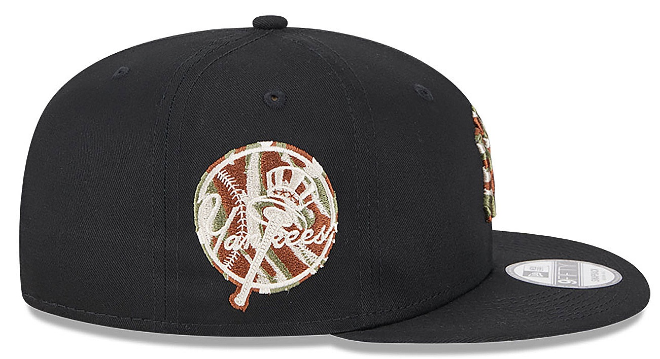 šiltovka New Era 9FI Seasonal Infill MLB New York Yankees - Black/New Olive/Brown Camo