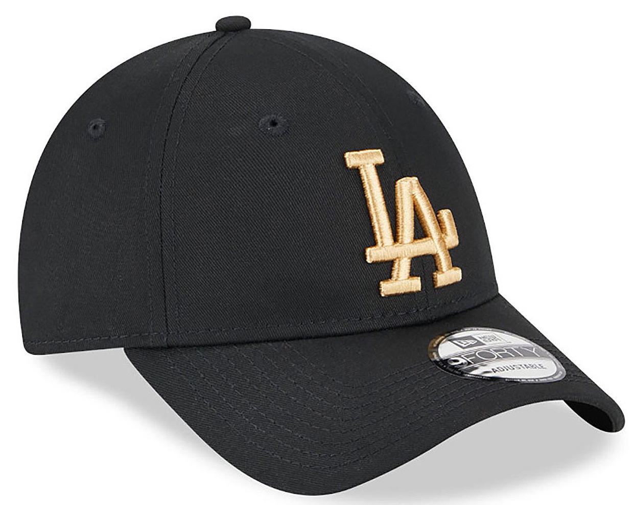 casquette New Era 9FO League Essential MLB Los Angeles Dodgers - Black/Bronze - men´s