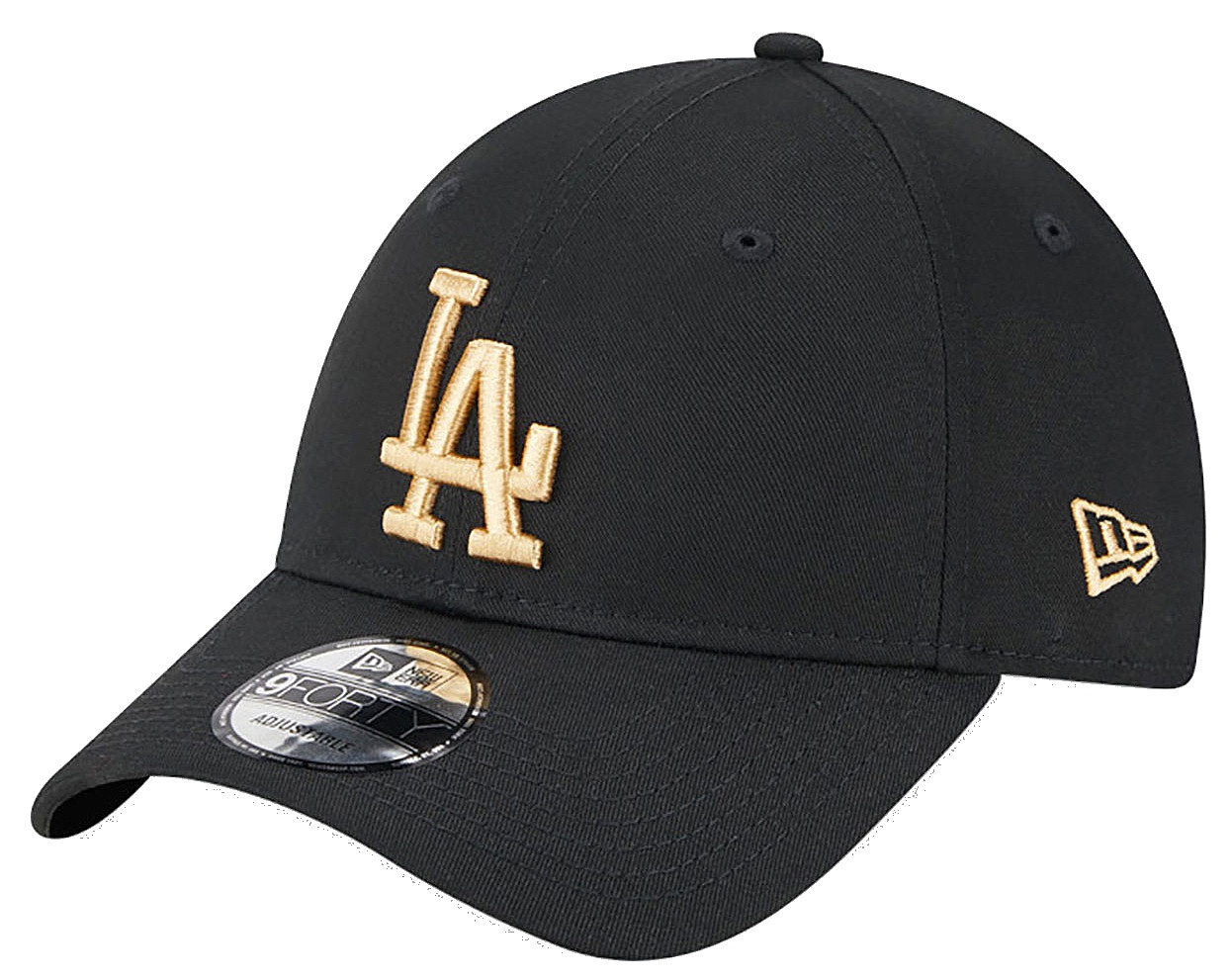 casquette New Era 9FO League Essential MLB Los Angeles Dodgers - Black/Bronze - men´s