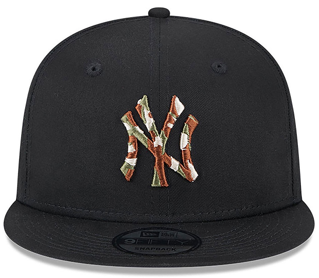 šiltovka New Era 9FI Seasonal Infill MLB New York Yankees - Black/New Olive/Brown Camo