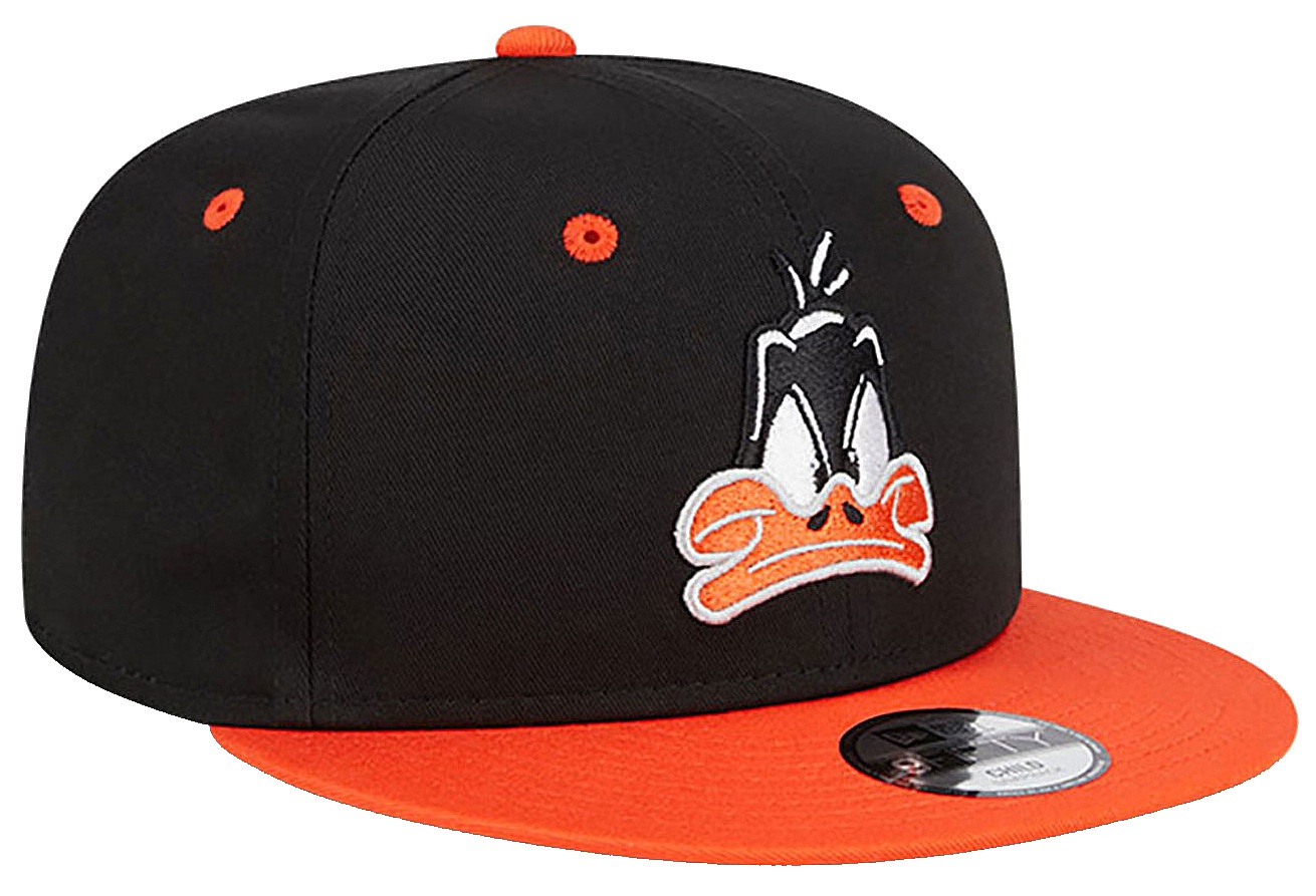 detská šiltovka New Era 9FI Looney Warner Bros Daffy Duck Youth - Black/Orange