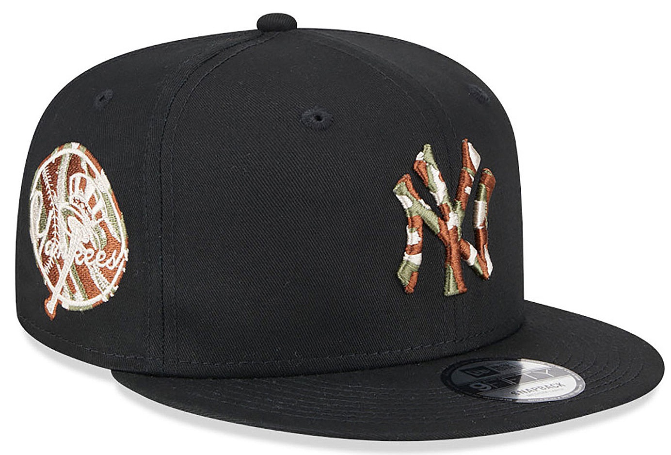 šiltovka New Era 9FI Seasonal Infill MLB New York Yankees - Black/New Olive/Brown Camo