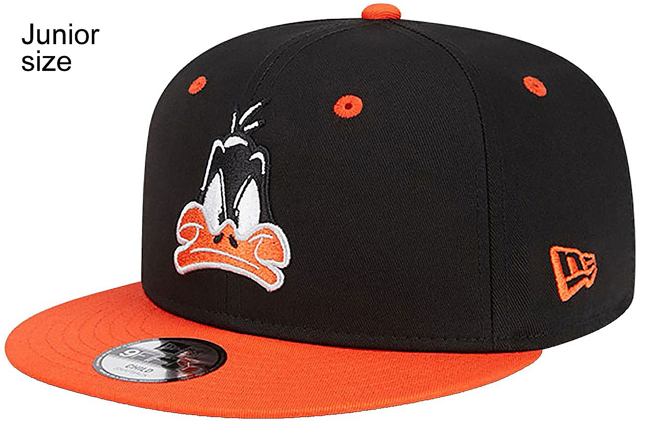 detská šiltovka New Era 9FI Looney Warner Bros Daffy Duck Youth - Black/Orange