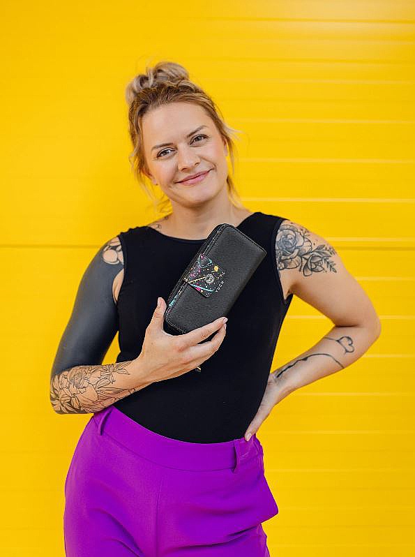 portefeuille Vuch Fili Design - Black - women´s