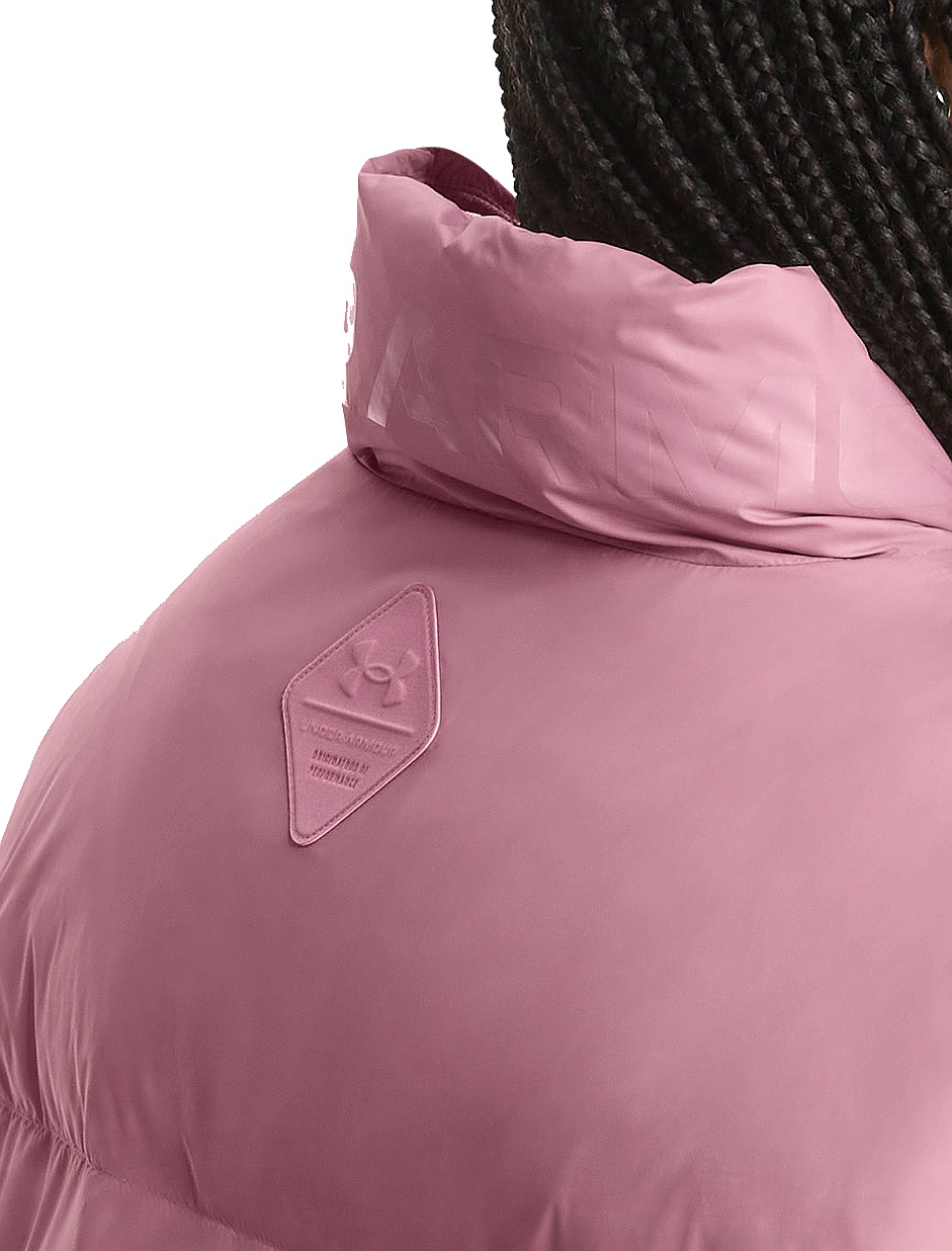 veste Under Armour ColdGear Infrared Down Puffer - Pink Elixir - women´s
