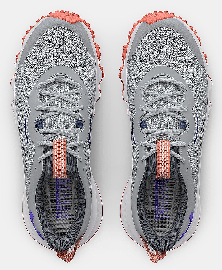 chaussures Under Armour Charged Maven Trail - Mod Gray/Electric Purple - women´s