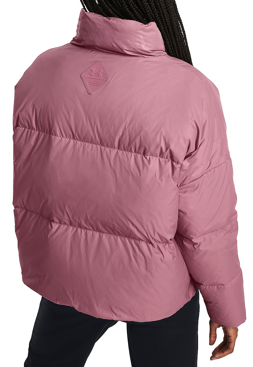 veste Under Armour ColdGear Infrared Down Puffer - Pink Elixir - women´s