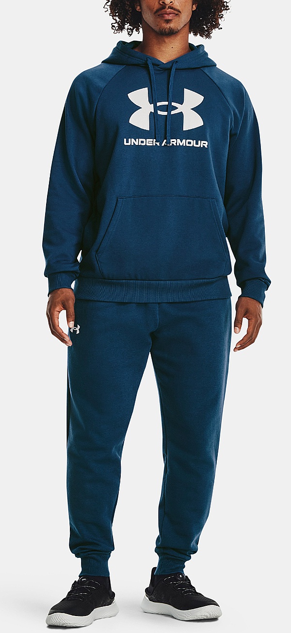 sweat-shirt Under Armour Rival Fleece Logo - Varsity Blue/White - men´s